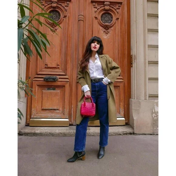 Everlane The Way-High Jeans in Vintage Indigo 33 Womens Denim Pants - Picture 11 of 13